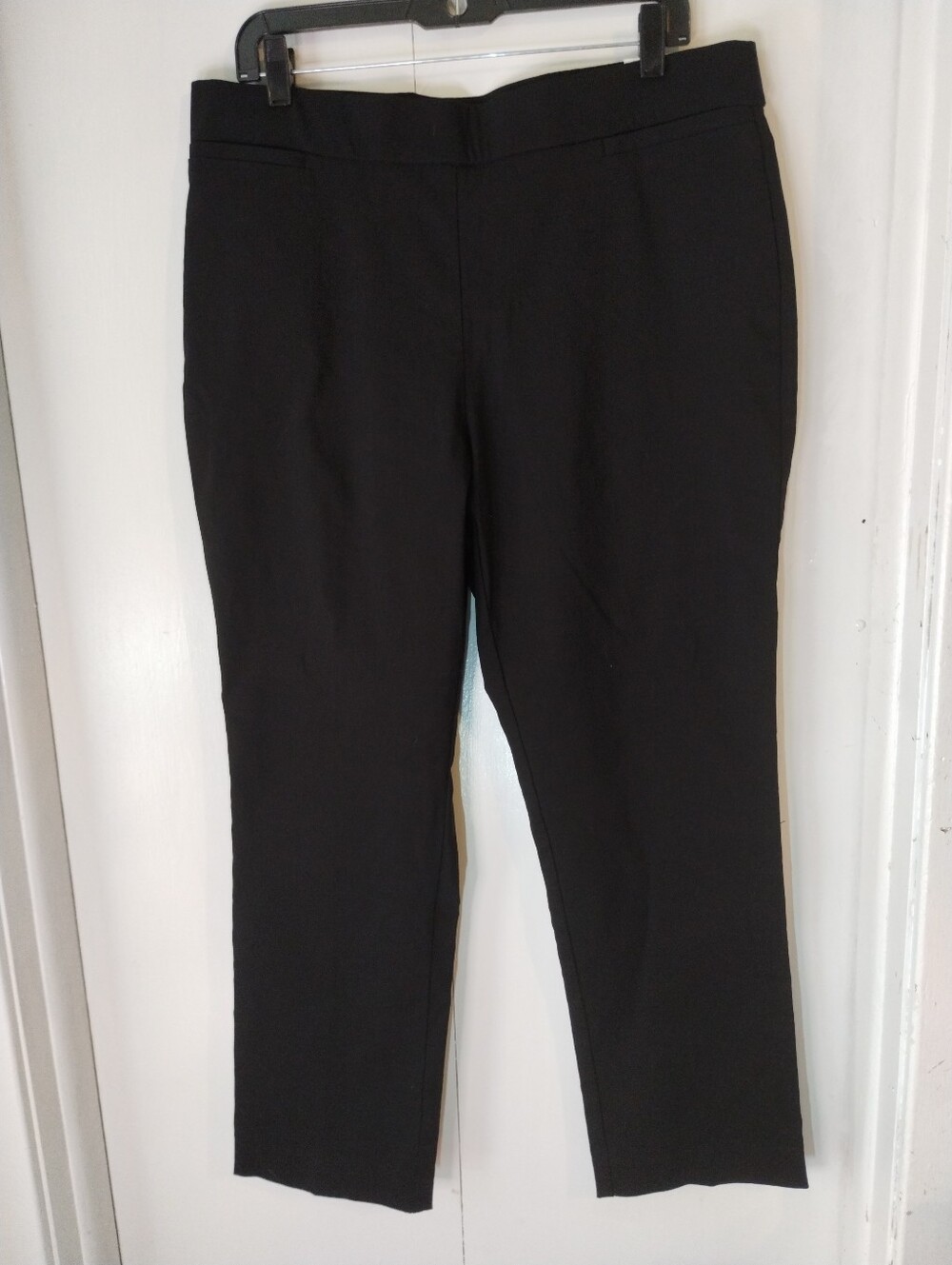 Liz Claiborne Black Slim Ponte Trousers